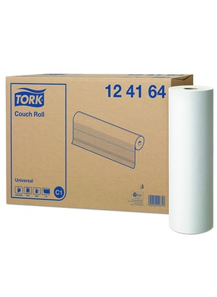 Tork onderzoekstafelrol Universal 1-lgs wit 58cm x 185,2mtr 463 vellen