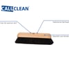 CaluClean zaalveger hout kunstvezel haar  extra gevuld 30cm 