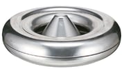 Vlamdovende asbak aluminium 250mm