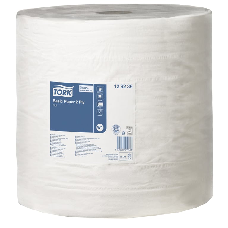 Tork poetspapier basic 2-lgs 680mtr