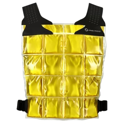 Inuteq biobased PCM cooling vest geel one size