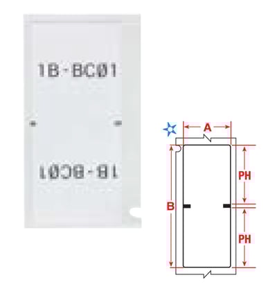Brady labelmaker cartridge M-141-499 Black on White