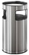 RVS as-papierbak 110ltr 3 inworpopeningen