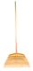 Jumbo bladhark 60cm geel inclusief steel 160cm