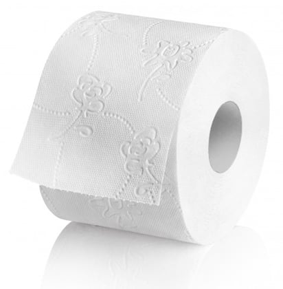 Toiletpapier cellulose 3-lgs 8x250 vel 