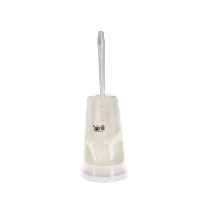 Toiletborstel met houder hoog model