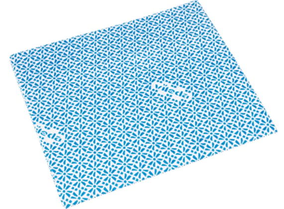 Wipro onderhoudsdoek 42x36cm blauw 20st 
