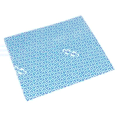 Wipro onderhoudsdoek 42x36cm blauw 20st 