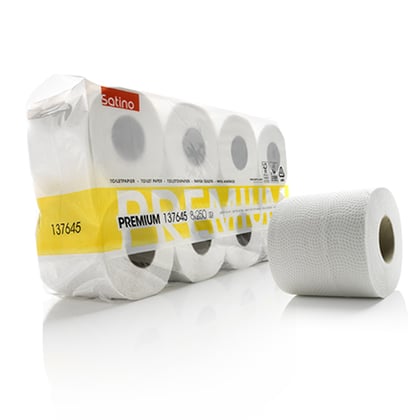 Satino toiletpapier Premium 2-lgs tissue 250 vel 72 rol