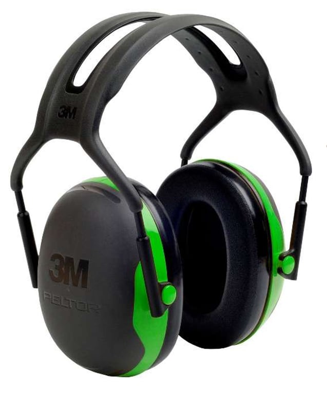 Peltor X1 oorkappen groen