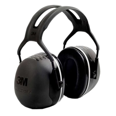 Peltor X5 oorkappen zwart met hoofdband