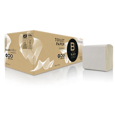 BlackSatino BriQ toiletpapier 2lgs 36pak van 190vel