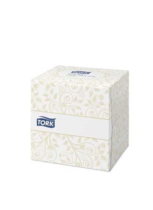 Tork Facial Tissue extra zacht cube 2-lgs 100 stuks