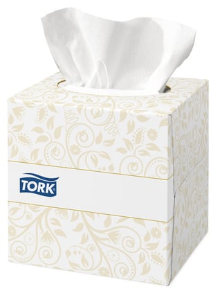 Tork Facial Tissue extra zacht cube 2-lgs 100 stuks