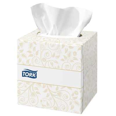 Tork Facial Tissue extra zacht cube 2-lgs 100 stuks