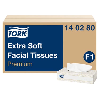 Tork Facial Tissue Premium exta zacht 2-lgs wit 100st