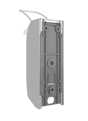 Ingo-man 500ml zeep- en desinfectiedispenser  korte beugel aluminium 