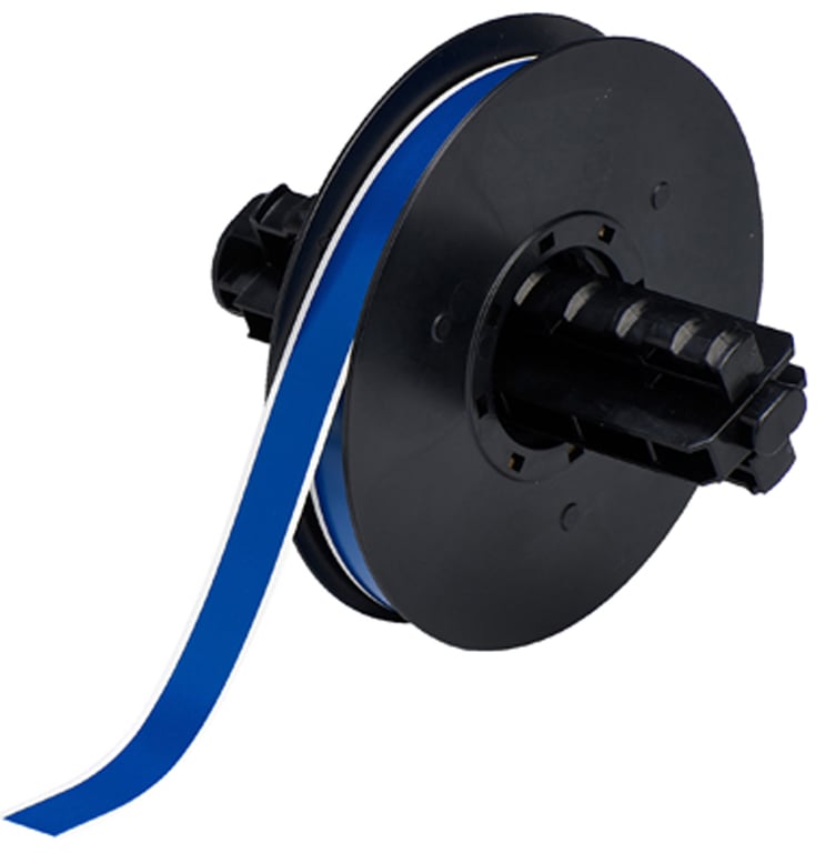 Brady vinyl tape voor binnen/buiten lengte 30,48mtr x breedte 12,7mm