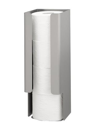 Santral RVS rolhouder voor 4 toiletrollen 