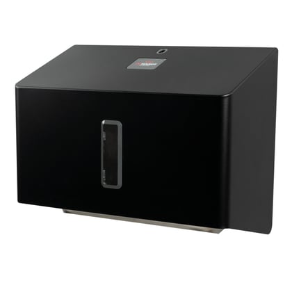 Santral plus RVS handdoekdispenser zwart PTU 15 P MN