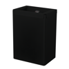Santral RVS open afvalbak zwart 25ltr  OBU 25 P MN