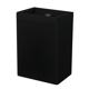 Santral RVS open afvalbak zwart 25ltr  OBU 25 P MN