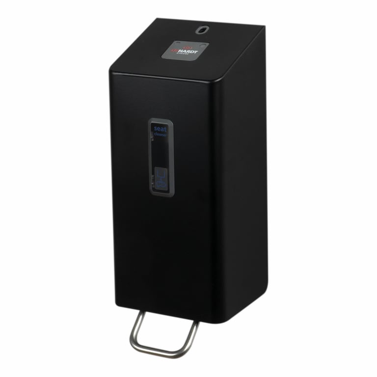 Santral handmatige dispenser zwart rvs