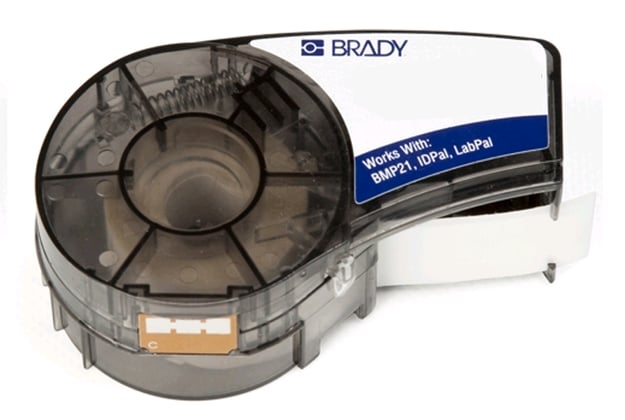 Brady vinyl tape voor BMP21 M21-375-595 WT wit
