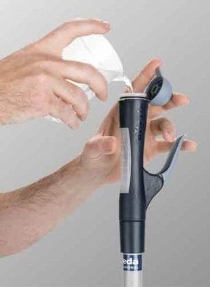 Vileda SprayPro steel + maatbeker