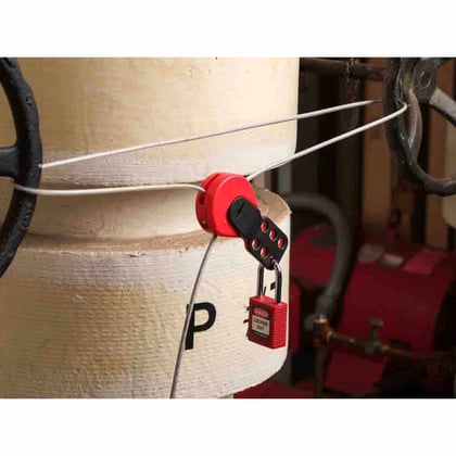 Brady Safelex kabelvergrendelingssysteem universeel gecoate stalen kabel 3mtr