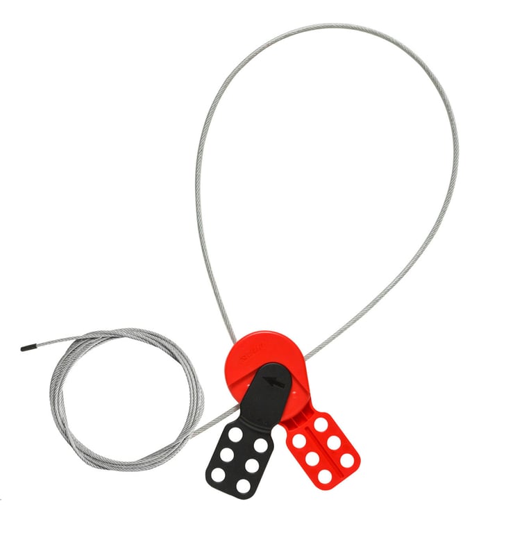 Brady Safelex kabelvergrendelingssysteem universeel gecoate stalen kabel 3mtr