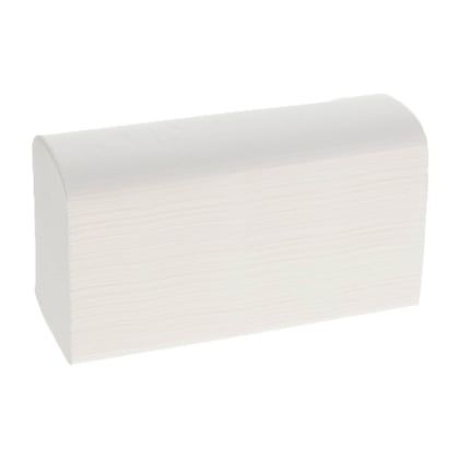 CaluCare Premium papieren handdoekjes 2-lgs Z-vouw 100% cellulose 20,3x24 cm