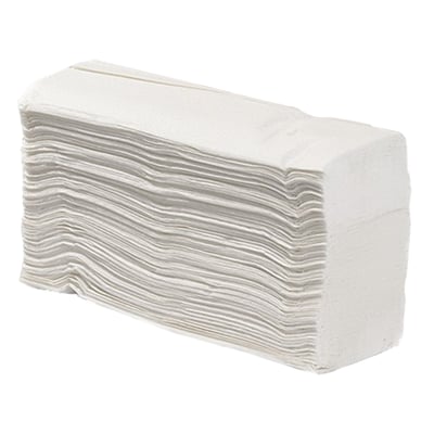 Vendor papieren handdoekjes Z-vouw 2-lgs tissue 3750st