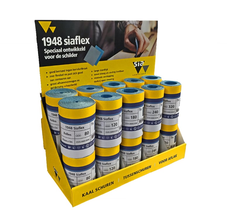 Siaflex baliedisplay K80 tot K320