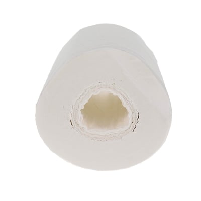 CaluCare Premium mini poetsrollen 1-lgs cellulose zonder kern 12x120mtr