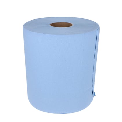 CaluCare Premium poetsrollen 2-lgs blauw cellulose 2x190mtr