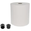 CaluCare Premium Matic handdoekrol 2-lgs wit 100% cellulose 6 rollen 21cmx150mtr met dop