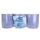 CaluCare Premium handdoekrol blauw 2-lgs 100% cellulose 6 rollen 20cm x 140m