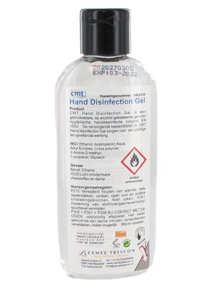 Desinfectie alcoholgel 100ml 