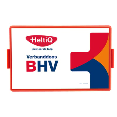 HeltiQ verbanddoos BHV klein met wandhouder