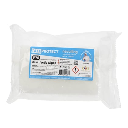 CaluProtect Food P75 desinfectie wipes 200st navulling