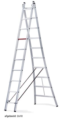 Altrex Rocky 2-delige reformladder 2x14