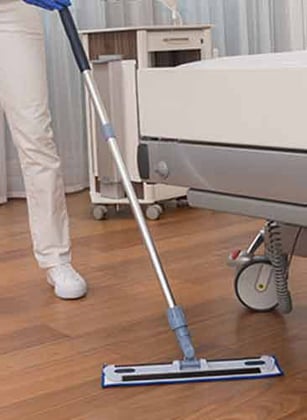 Vileda MicroOne microvezelmop 40cm velcro