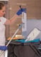 Vileda MicroOne Swep Duo mop 50cm 15st blauw single use