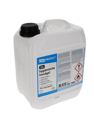 CaluProtect D5 hygiënische handgel IPA 5ltr 