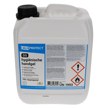 CaluProtect D5 hygiënische handgel IPA 5ltr