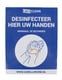 CaluClean sticker  Desinfecteer hier uw handen