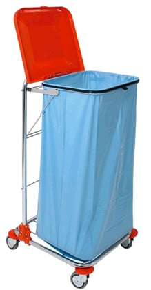 Afvalzakhouder enkel 50x44x102cm