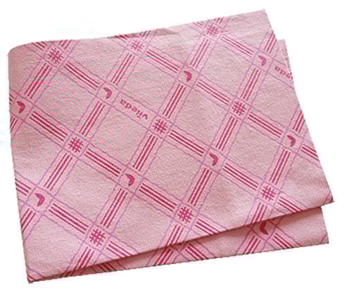 Vileda GlassPro glazendoek microvezel 55x44cm 3st roze