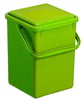 Afvalemmer Bio groen 8ltr 